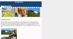 Desktop Screenshot of haus-iris.com